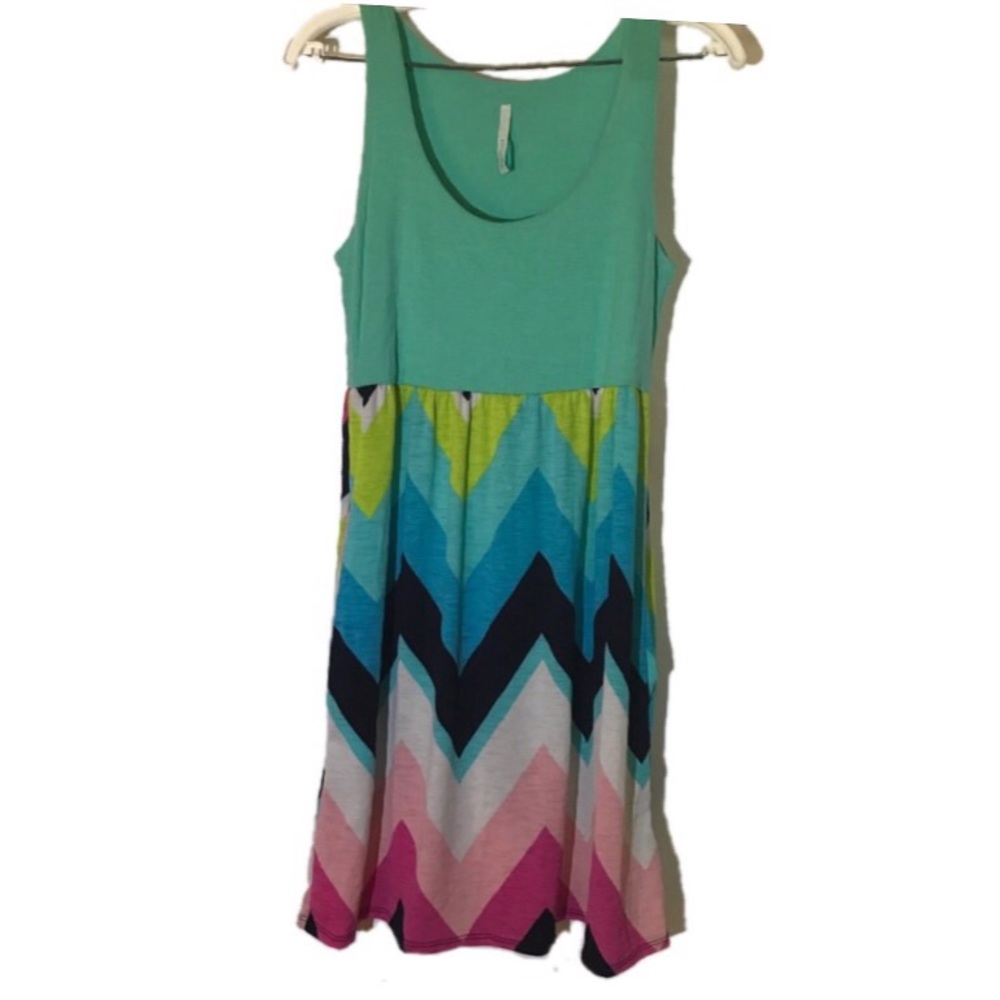 3 for $15 • Bellamie Mint and Print Girls Sundress
